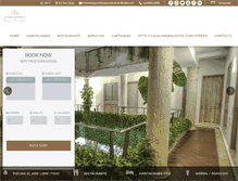 Tablet Screenshot of casacanabalhotel.com
